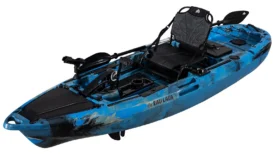 Kayak Pérodeau 10 de couleur marine sur fond blanc