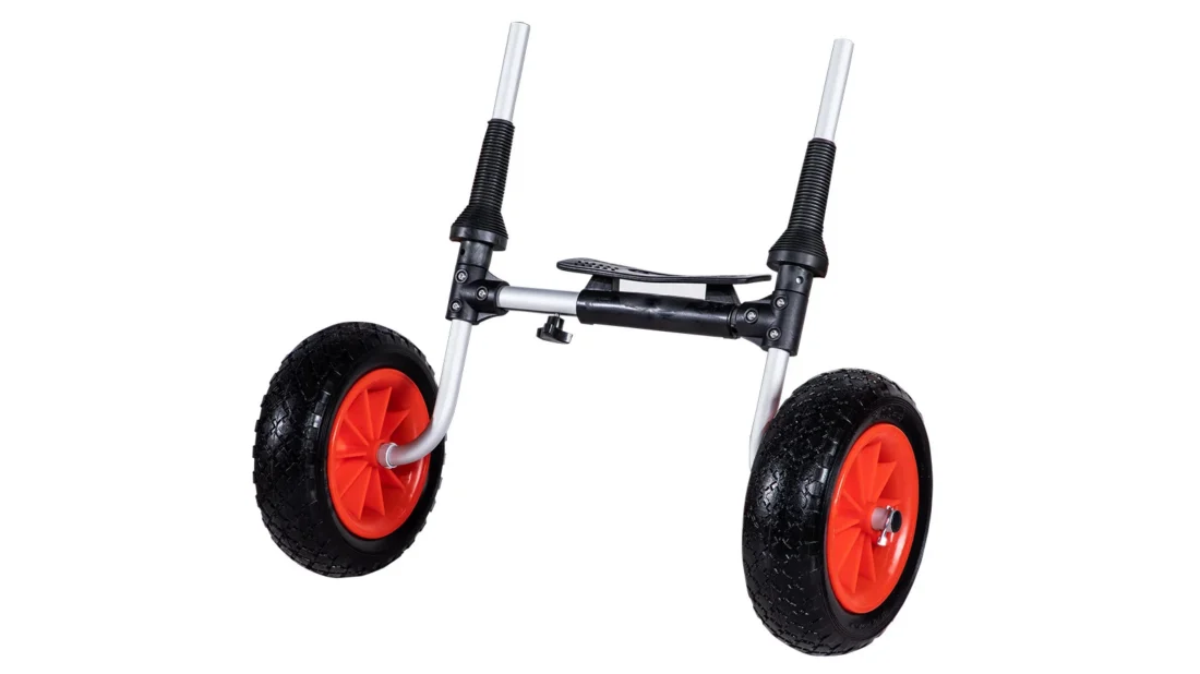 Chariot-de-transport Chariot de transport pour kayak vu de biais à gauche