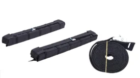 Coussins et sangles pour transport de kayak sur toit de voiture