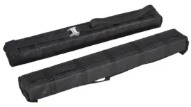 Coussins pour transport de kayak de pêche sur toit de voiture fond blanc