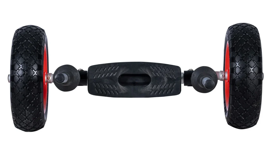 chariot-transport-001 Chariot de transport pour kayak vu en plongée