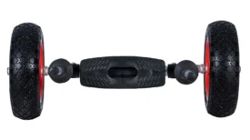 Chariot de transport pour kayak vu en plongée